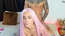 Beautiful Latina Babe Enjoys A Fun Facial Moment With Delight