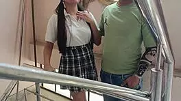 indian desi school viral mms video students fuck very hard teen girl first time anal hole tight pussy sucking dick in school, asian bent over monster cock spanking girlfriend foreplay skirt asshole