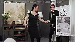 Jayden Marcos Fucks Grieving Gilf Widow Ruby Lynne At Husband's Funeral