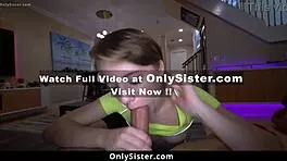 Underwear thief caught and fucked by step sister