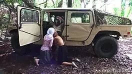 Petite Teen 18+ In Army Uniform Gets Gangbang And Anal With Arab Dakota