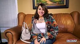 inked skinny hottie rihanna dildo fucks her wet pussy and bj