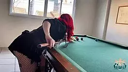 Petite goth Brazilian Nana Batatinha submits in first-time interracial casting with Qrozne, riding cowgirl in wet pussy roleplay