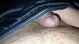 Boyfriend's semen looks delicious during handjob