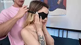 Watch Karolina Geiman Turn Cuckold Into Extreme DP Lesson!