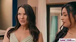 We Are All Licking The Brides Pussy To Become Maid Of Honor!