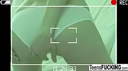 Busty teen Lana See gets her big tits showered with cum