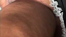 Fucking the Pussy of This Ebony Beauty with Small Waist in Bedroom, Fingering and Casting Delight