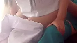 Unexpected Hidden Camera Captures Nurse And Patient In Intimate Hospital Encounter With Tight Riding Action
