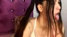 Beautiful Latina Teen Suggestively Shows Her Big Tits And Ass Live