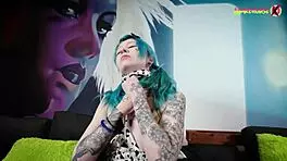 18 Year Old German Girl Tries To Fist Her Tight Pussy For The First Time