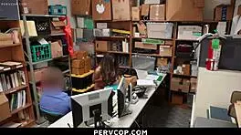 Shane Blai Caught Stealing And Punished By Pervcop