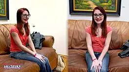 i watch redhead cutie dezi rae fingerfuck her pussy and deepthroat a boner