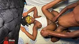 Having hardcore missionary sex with my step brother.