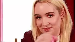 British student shows upskirt panties at party for jerk off instructions 😘