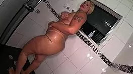 Party in the shower with big-ass Latinas