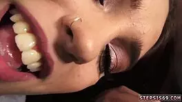 Did comrades' step sister orgasm from anal gangbang with old cocks?