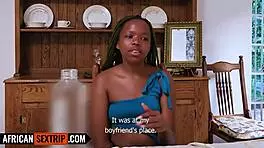 Amateur 18yo Black Hottie Meets BWC American Tourist