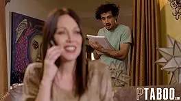 Rayveness Displays Sketchy Behavior As Petite Mommy With Big Tits