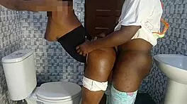 i fucked the client's tight 18yo daughter in the bathroom