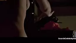 charlotte lewis topless in sketch artist 1993, giving a sexy blowjob.