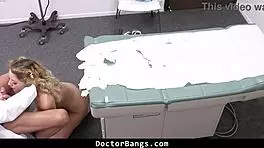 Doctor Performs Intimate Study On Teen Patient With Blowjob And Monster Cock In Missionary Position