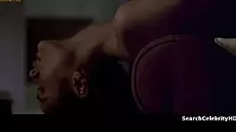 charlotte lewis topless in sketch artist 1993, giving a sexy blowjob.