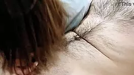 Stepdaughter gives stepdad blowjob and handjob as birthday gift