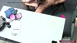 Shoplifter fucked by officer!