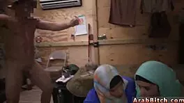 Exploited Arab Teen Experiences First Time Hardcore Pussy Action in Reality Army Setup