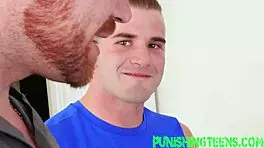 submissive cheerleader gets railed rough in kinky group fetish