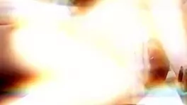 sexy latina teen hints at intense office encounter with hidden passion.