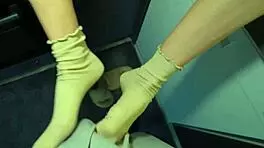 horny roommate moans wildly from huge squirt in dorm