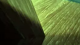 wife shares neutral moment with friend in homemade amateur setting.