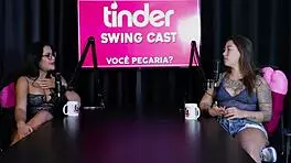 Safada Shows Blowjob After Tinder Swing Cast - Flor De Damiana Sheer Red
