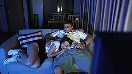 Pretty Babe Bent Over For Rough Doggy Pounding