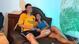 i fucked my best friend's stepsister in missionary at her house, it was sensual.