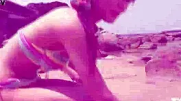 Skinny Japanese Chick Enjoys Beach Photoshoot