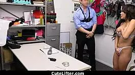 Jena Larose Caught Stealing, Gets Fucked!