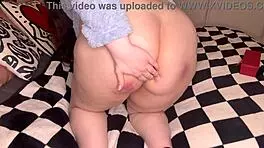 Testing Glass Dildo Anally Ass To Mouth!