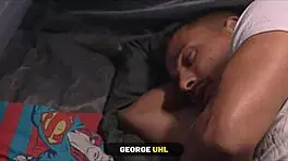 Tempting outdoor sex between young big-titted beauty and old man in Daddy4k