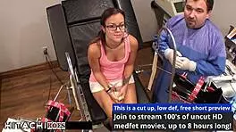 Doctor Tampa's mandatory freshman vibrator session with Angel Oaks.