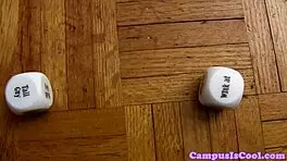 Real Student Gets Cum Sprayed All Over Her Wet Pussy