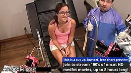 Doctor Tampa's mandatory freshman vibrator session with Angel Oaks.