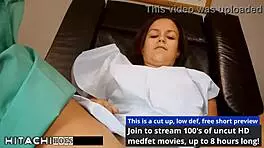 Doctor Tampa's mandatory freshman vibrator session with Angel Oaks.