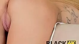 Black4k unexpected interracial sex makes young 18+ babe super happy