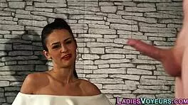 Cfnm Domina Humiliates Loser in Public