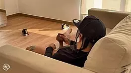 Stepmother Catches Masturbating, Takes Virginity