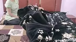 I watch the 18 year old indian bhabhi sucking and fucking her horny husband