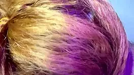 my sister-in-law gives me a great blowjob and i cum on her face